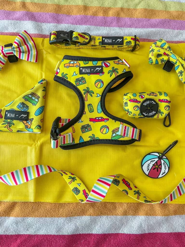 Mina + Pup - The Beach Bum Adjustable Dog or Cat Harness