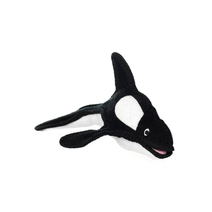 Tuffy Dog Toys - VIP Products - Tuffy Ocean Killer Whale, Durable, Tough, Squeaky Dog Toy