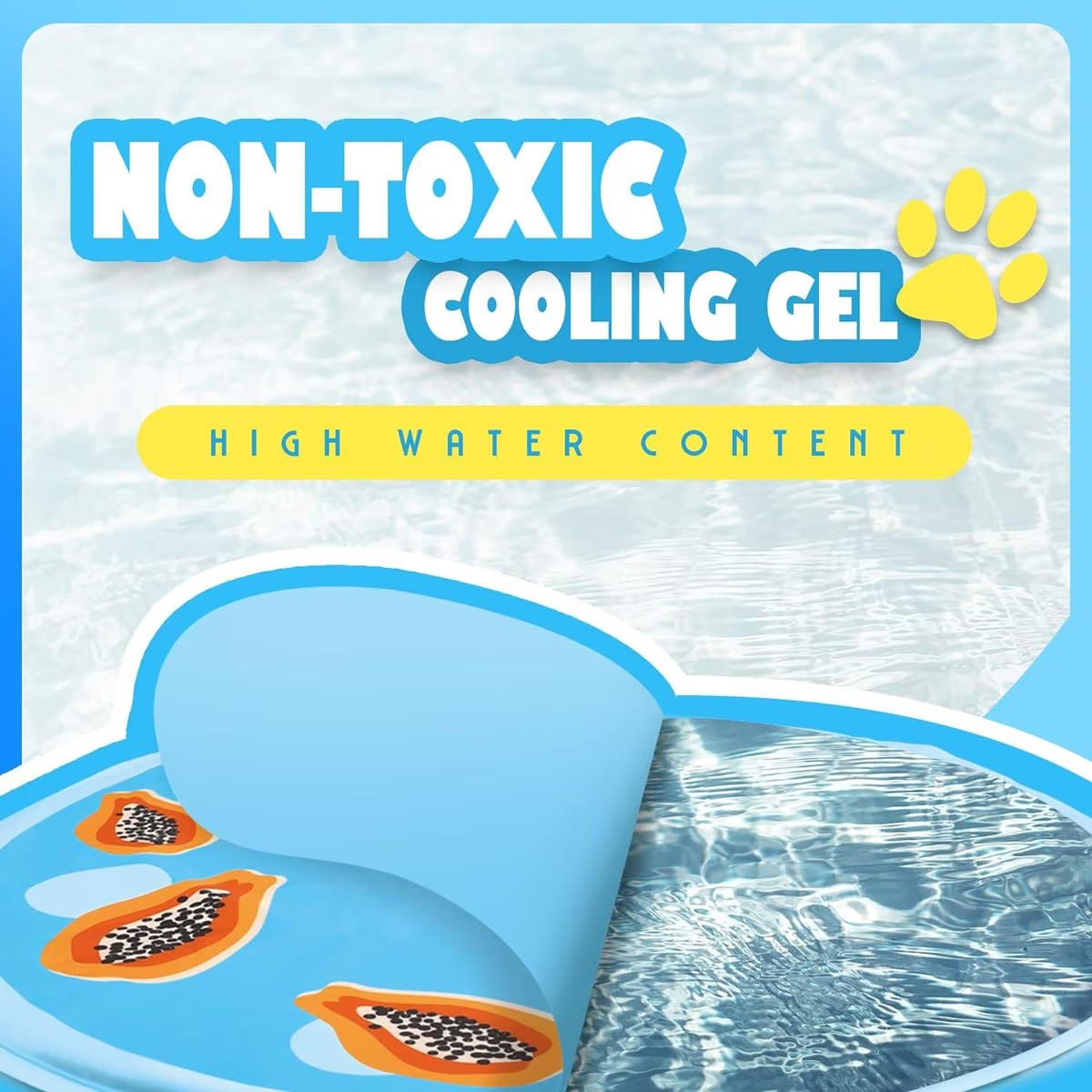Chill Out - Dog Cooling Mat - Cooling Mat for Summer - Doot's Pet LLC Collars For A Cause
