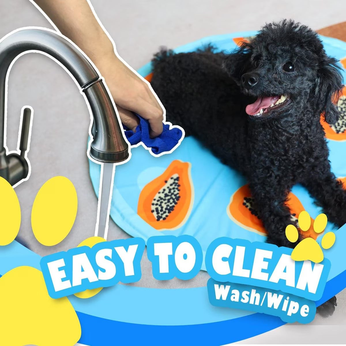 Chill Out - Dog Cooling Mat - Cooling Mat for Summer - Doot's Pet LLC Collars For A Cause