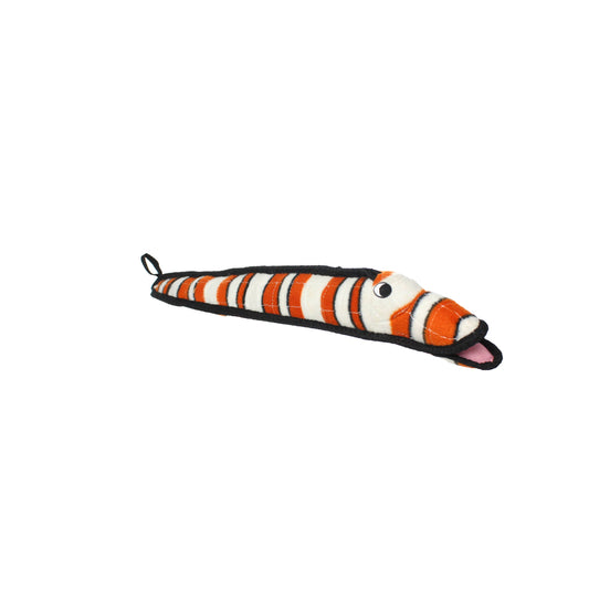 Tuffy Dog Toys - VIP Products - Tuffy Ocean Eel, Durable, Tough, Squeaky Dog Toy