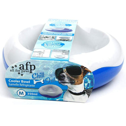 Chill Out - Dog Cooler Bowl - Pet Cooler Bowl Keeps Water Cool and Fresh for Hours