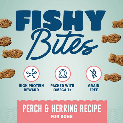 Icelandic+ - Fishy Bites Perch and Herring Treats for Dogs