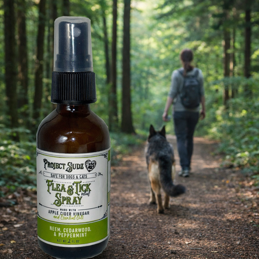 Project Sudz - NEW Ready-to-Use Travel Size Flea & Tick Spray