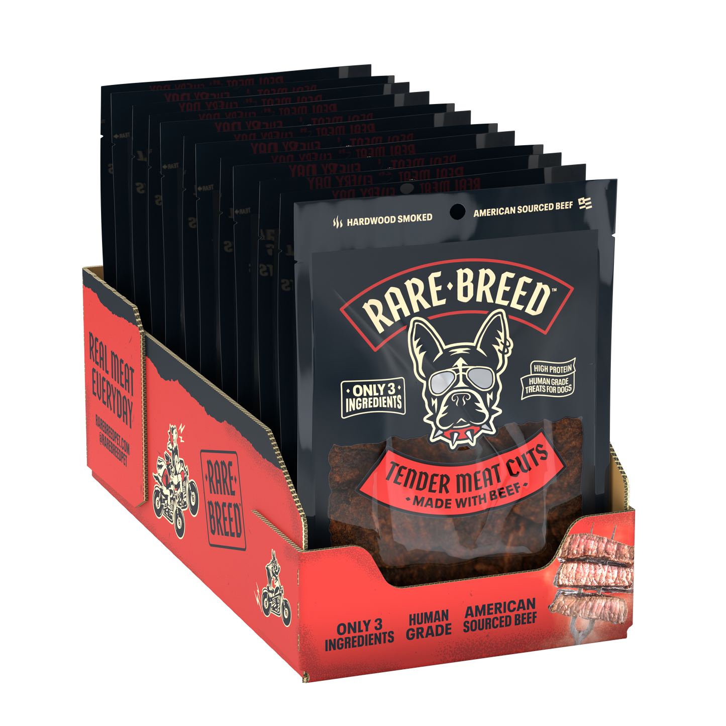 Rare Breed - 1oz Beef Tender Meat Cuts