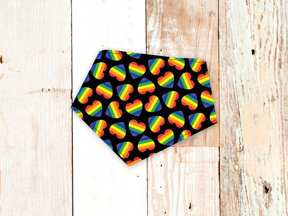 "Love is Love" Dog Bandana