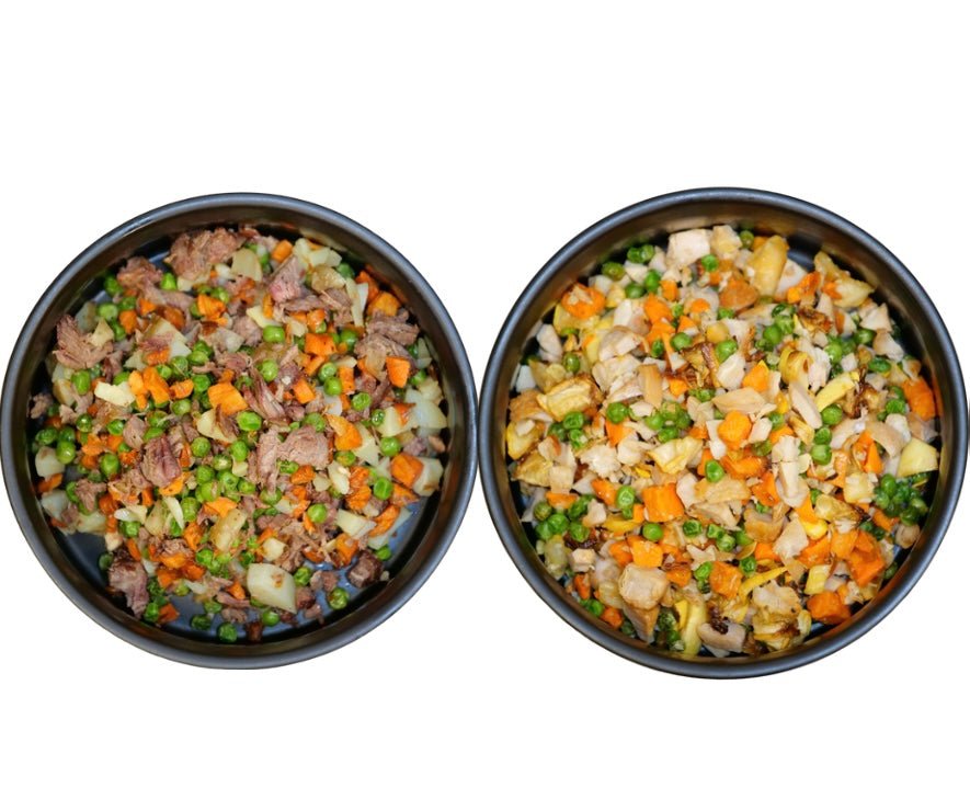 Beef and Chicken Combo - case includes 24, 8oz meals - Doot's Pet LLC Collars For A Cause