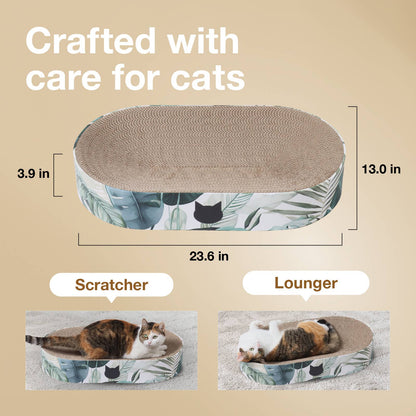 MOON-X USA, INC. - Cozy Cat Scratcher Bowl Capsule (Go Green)