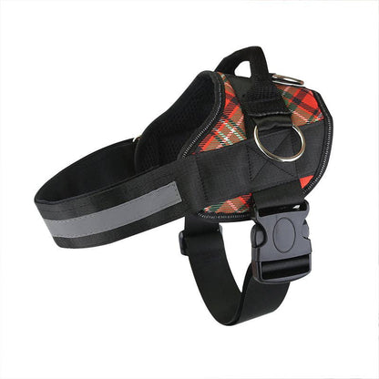 Joyride Harness - Christmas Plaid Joyride Basic Essential Dog Harness 1.0 SM, LG, XL