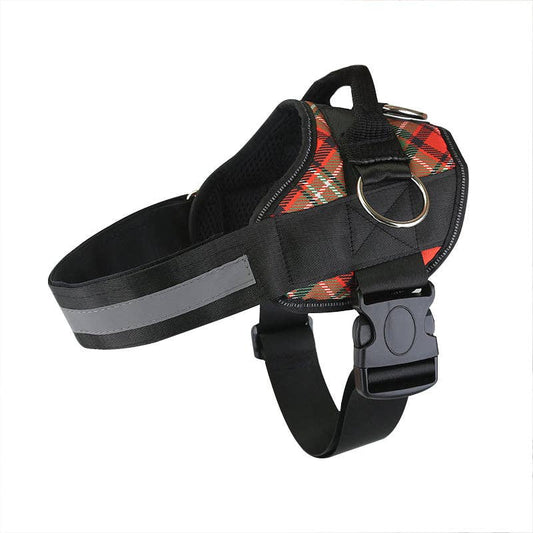 Joyride Harness - Christmas Plaid Joyride Basic Essential Dog Harness 1.0 SM, LG, XL