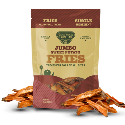 Jumbo Sweet Potato Fries - Doot's Pet LLC Collars For A Cause