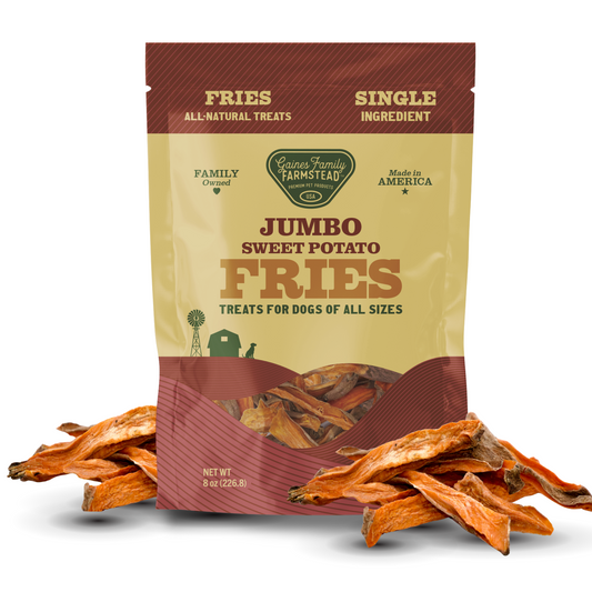 Jumbo Sweet Potato Fries - Doot's Pet LLC Collars For A Cause
