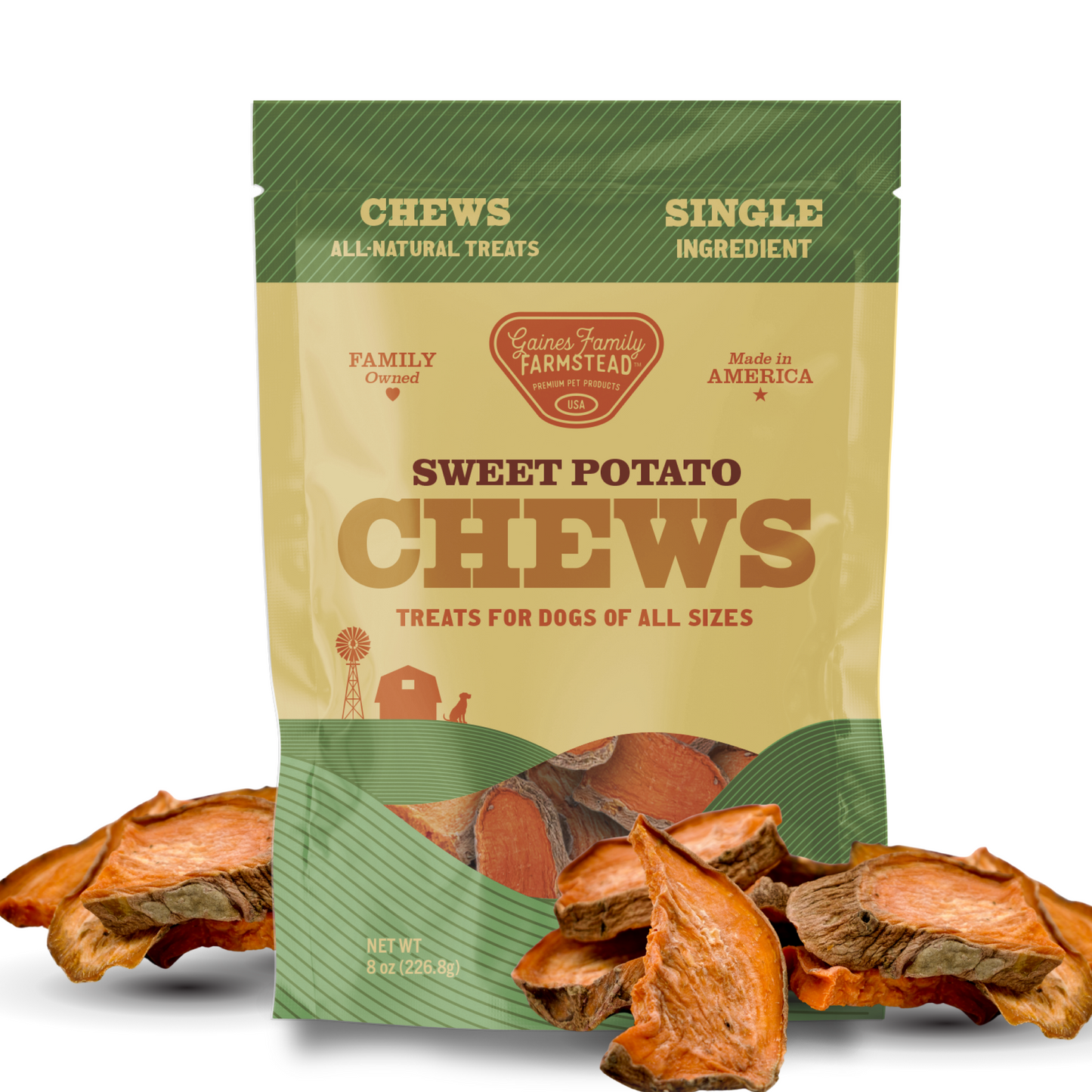 Sweet Potato Chews - Doot's Pet LLC Collars For A Cause
