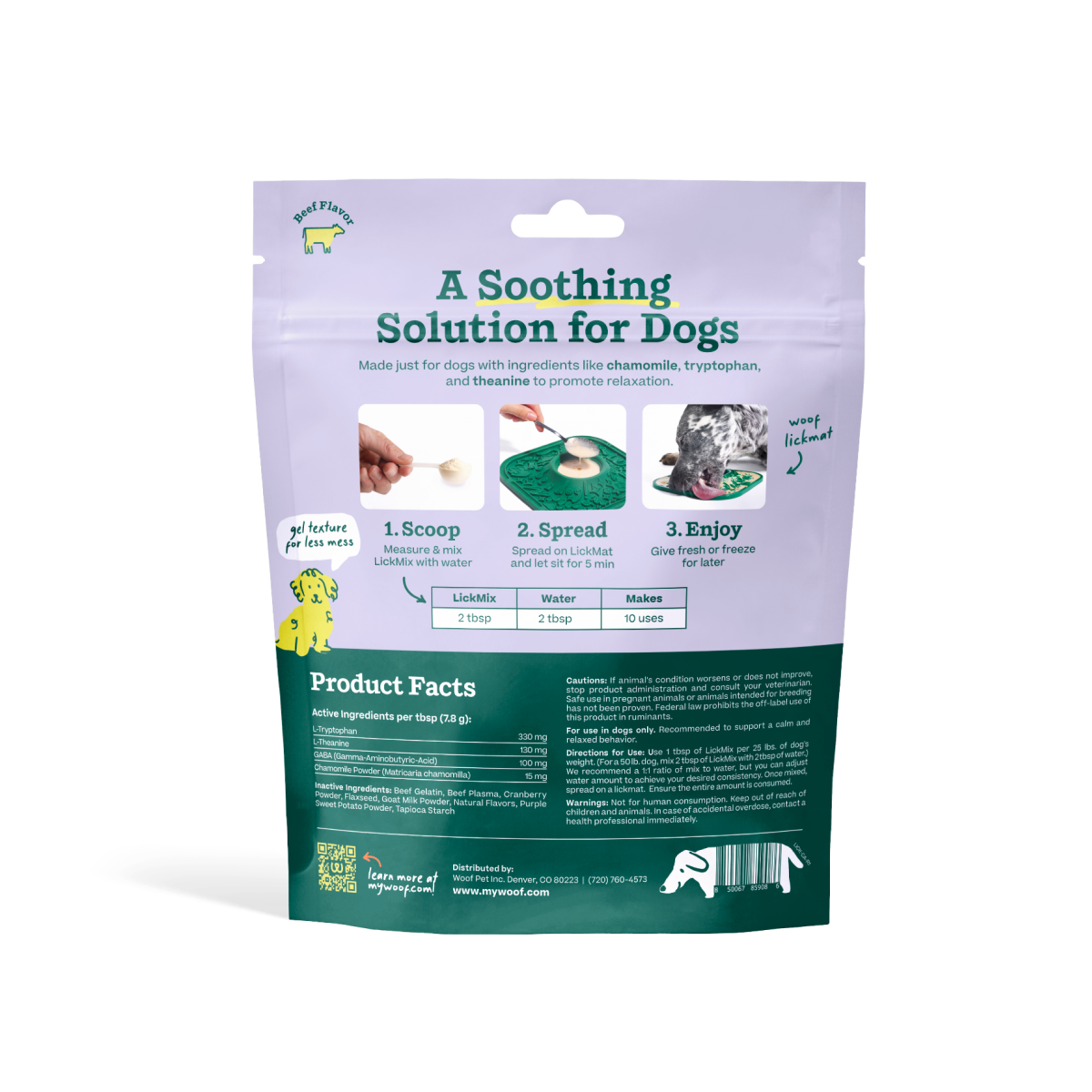 Woof - LickMat LickMix - Calming