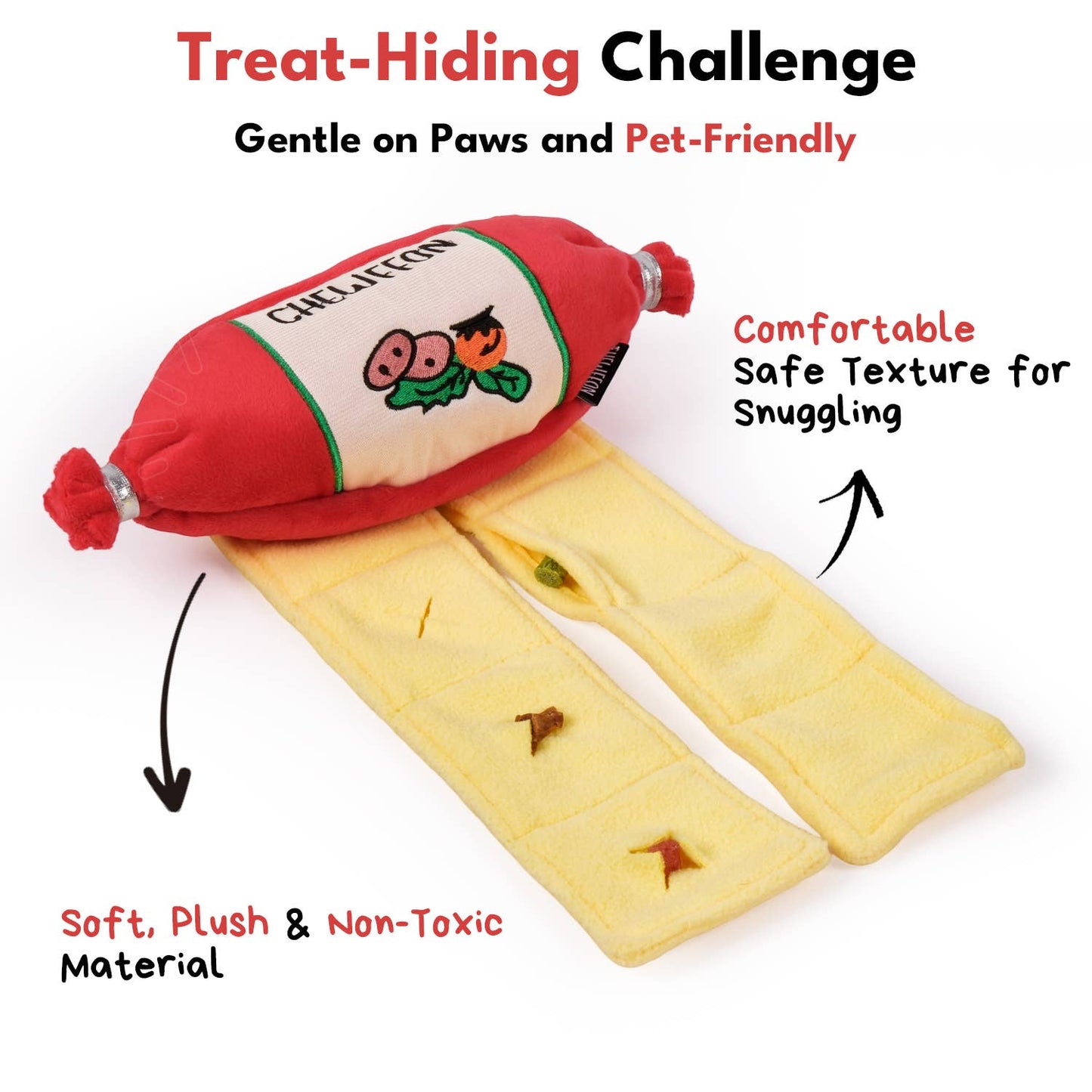 CHEWFFON - CHEWFFON Sausage Snuffle Dog Toy