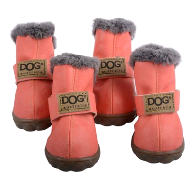 Dog Australia Waterproof Fleece-Lined Warm Dog Snow Boots - Doot's Pet LLC Collars For A Cause