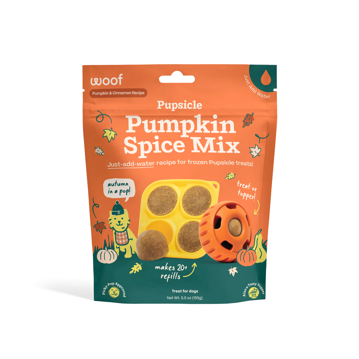WOOF Pupsicle Treat Mix - Pumpkin Spice