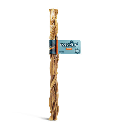 Doot's Chew Bar - Dogginstix - 12" Braided Beef Tripe Sticks