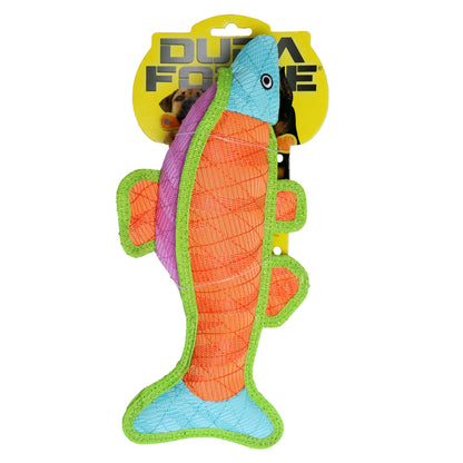 Tuffy Dog Toys - VIP Products - DuraForce Fish - Durable, Squeaky Dog Toy