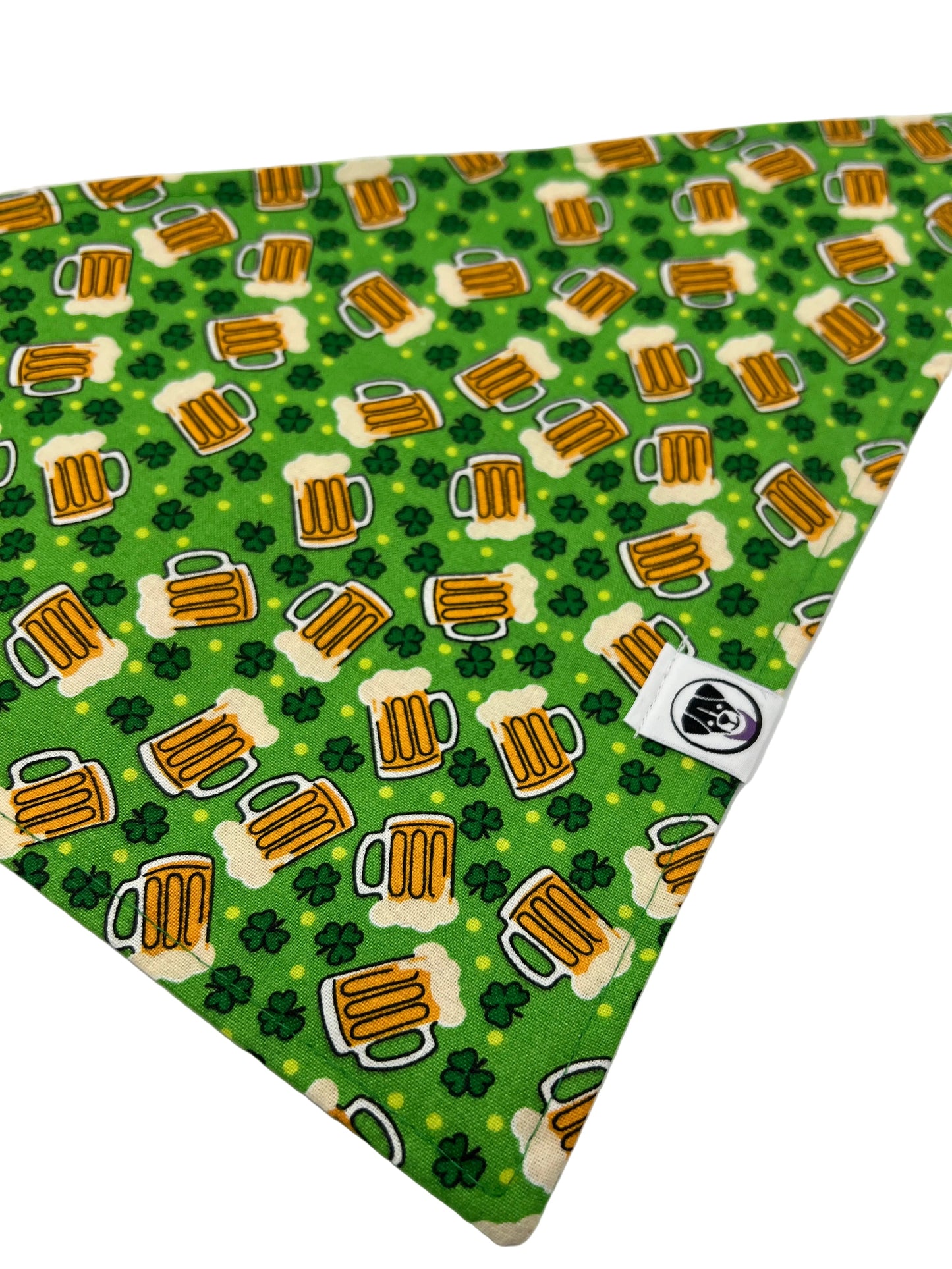 Saint Patrick's Day Pet Bandana Irish Beer