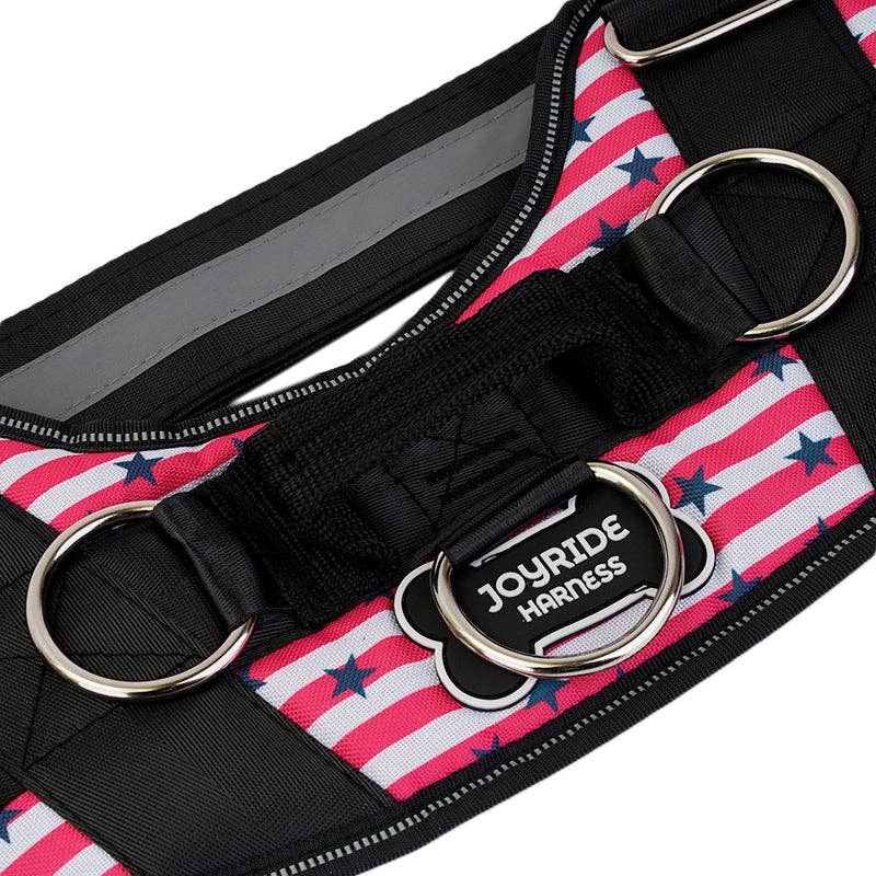 Joyride Harness - Stars and Stripes Joyride Basic Essential Dog Harness 1.0 - XL