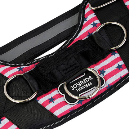 Joyride Harness - Stars and Stripes Joyride Basic Essential Dog Harness 1.0 - XL