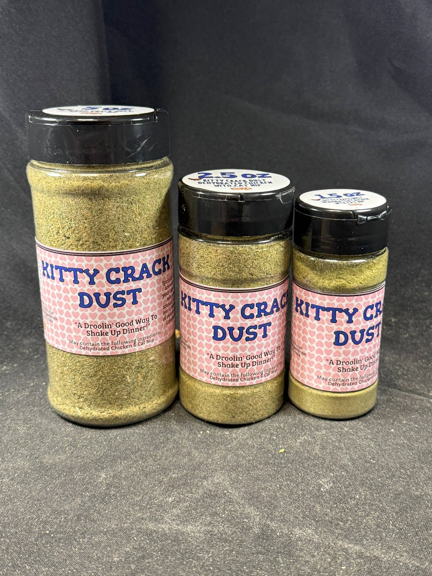 Veronica's Doggie Delights - Dinner Dust - "Kitty Crack" Dust