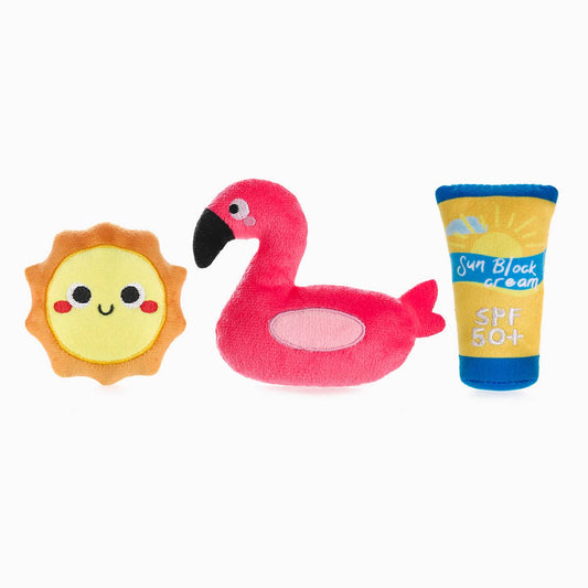 Hugsmart Products Inc - HugSmart Pet - Beach Daze | Barkin' Beach- Dog Plush Toy