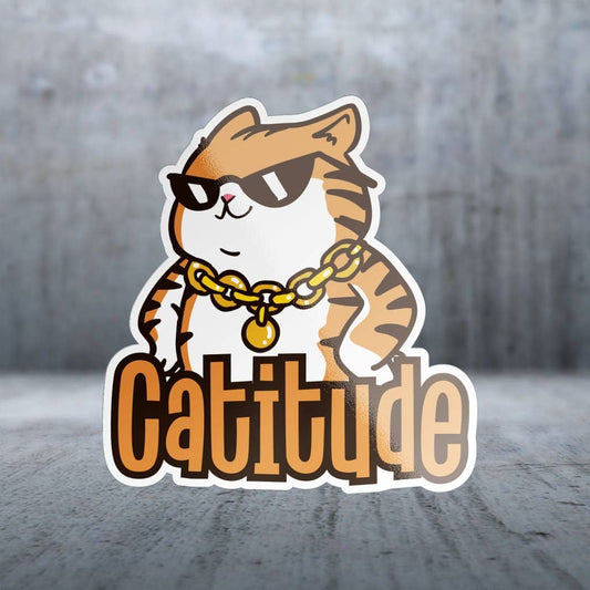 Two Feet Treats - Catitude - Sticker