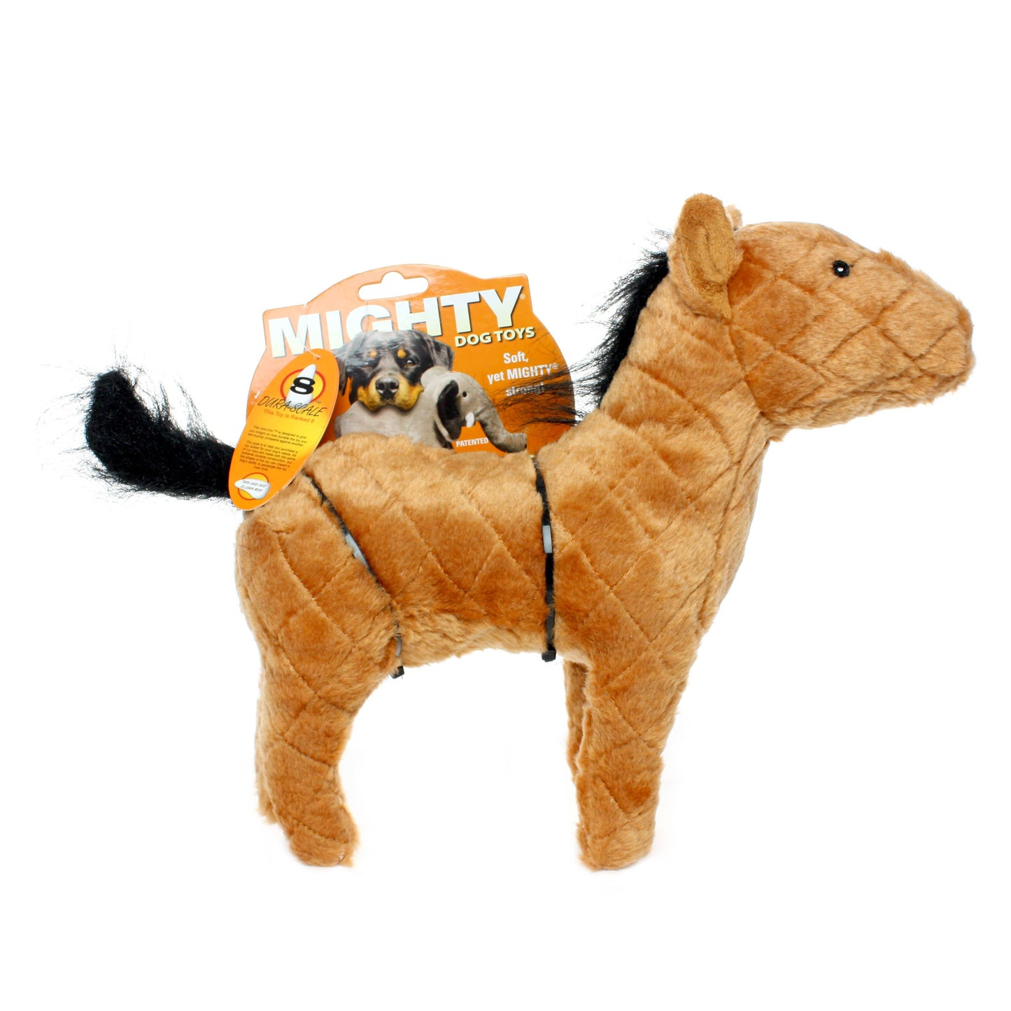 Tuffy Dog Toys - VIP Products - Mighty Farm Horse, Plush, Squeaky Dog Toy