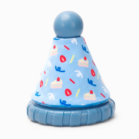 Hugsmart Products Inc - HugSmart Pet - Yappy Birthday |  Blue Party Hat - TPR Rubber