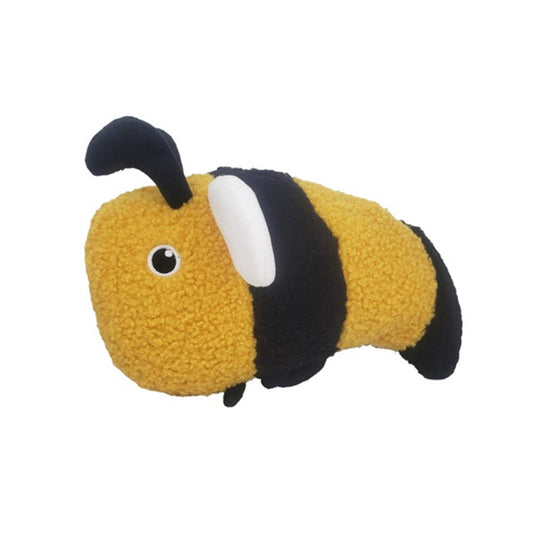 Barker's Bowtique - Bobbie the Bumble Bee Wildlife Fleece Dog Toy