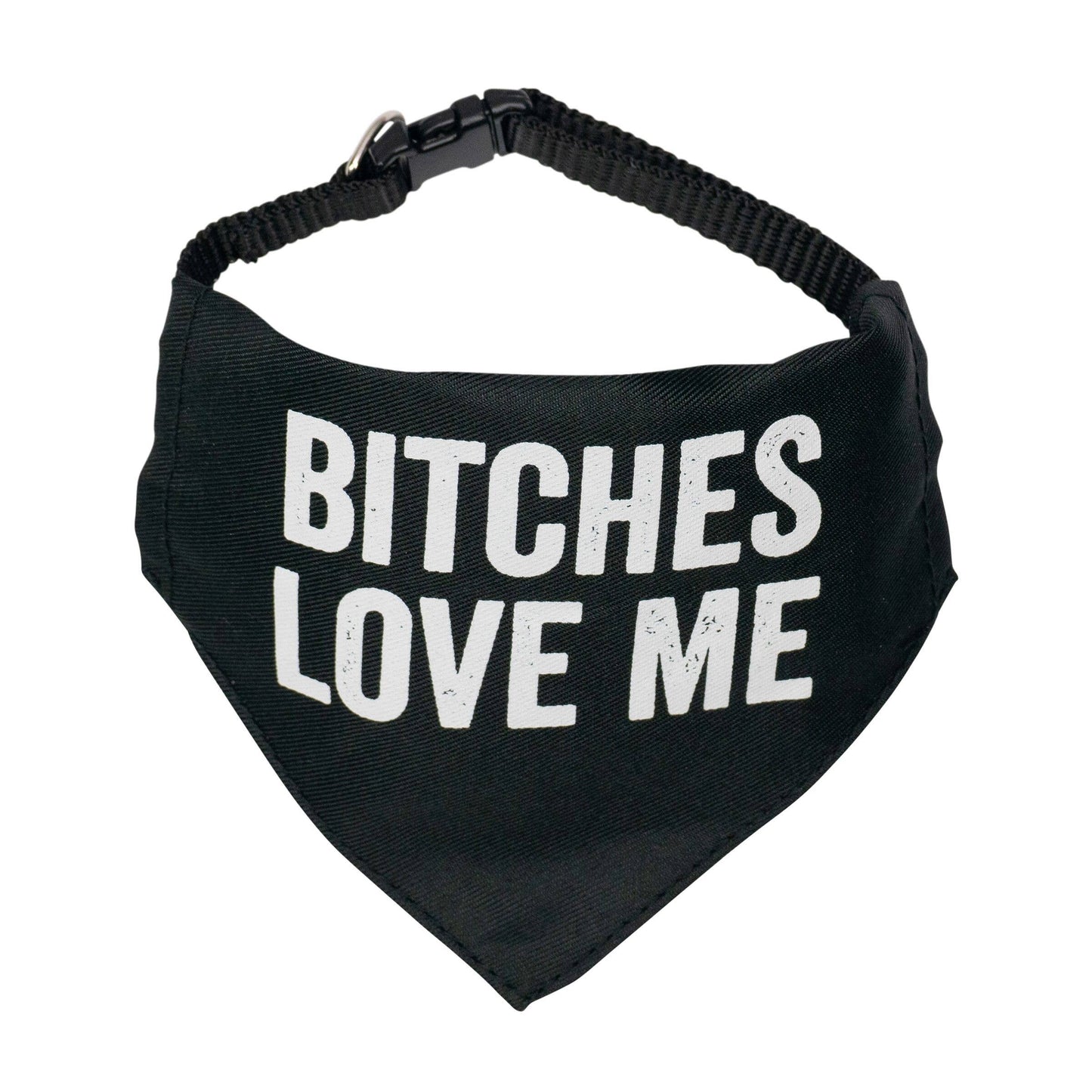 SNARK CITY - Bitches Love Me Pet Bandana/Collar - XL