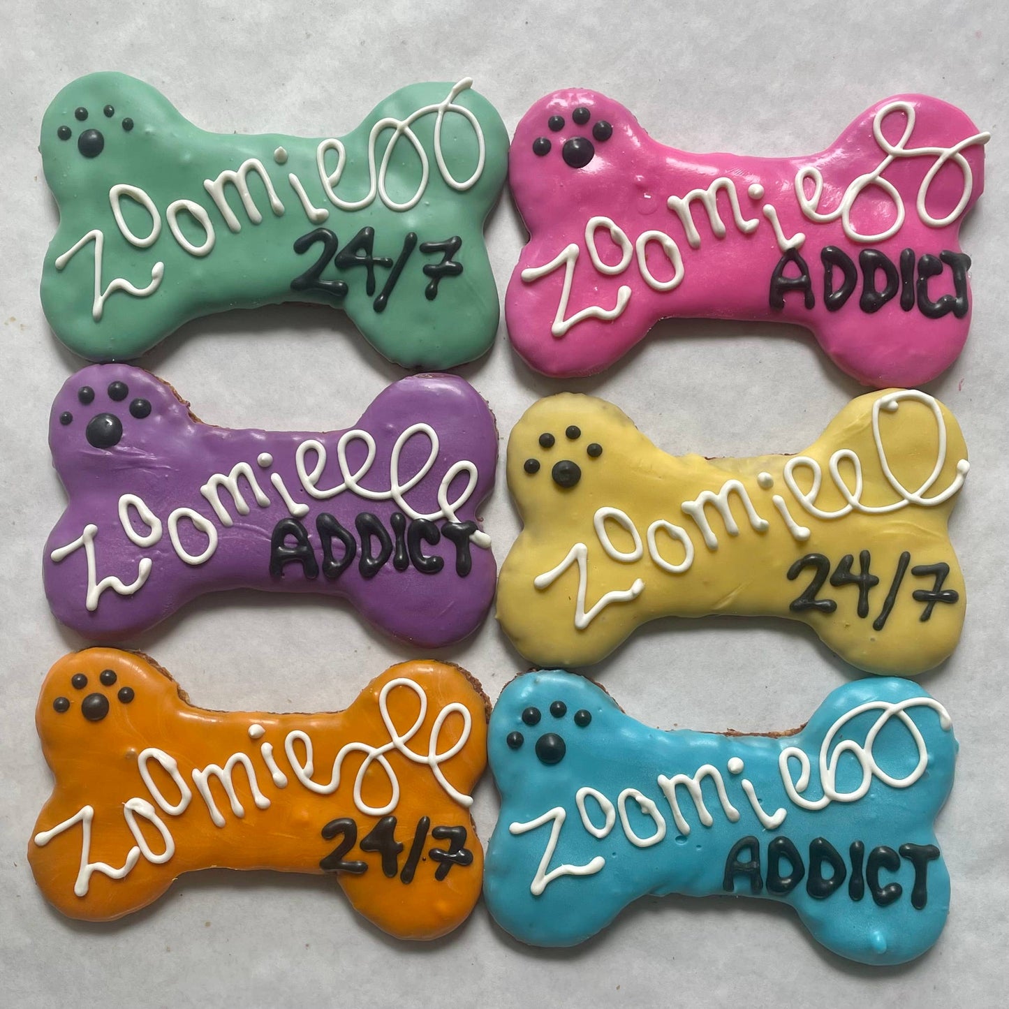 YumYum4DOGS - 6 inch Zoomies ADDICT dog treat- Single - Doot's Pet LLC Collars For A Cause