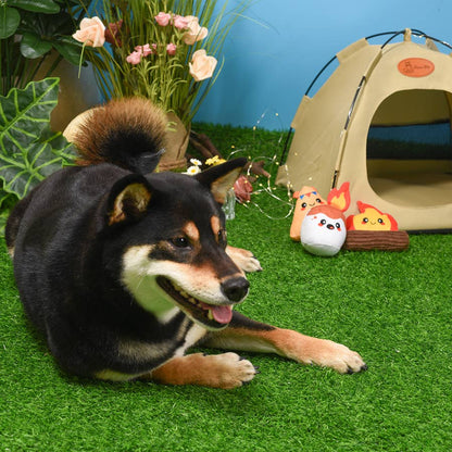 Hugsmart Products Inc - HugSmart Pet - Camping Pups | Camp Hound - Dog Plush Toy