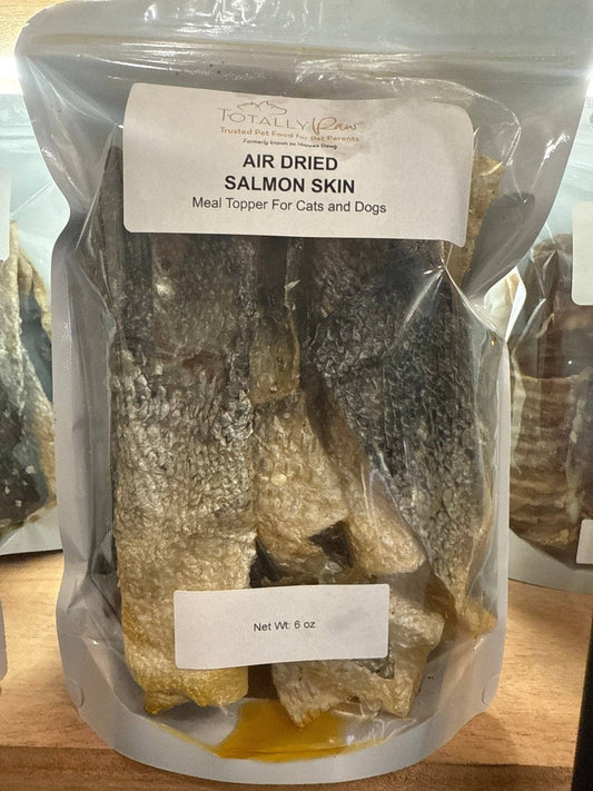 Totally Raw Co - Dehydrated Salmon Skin-4 oz