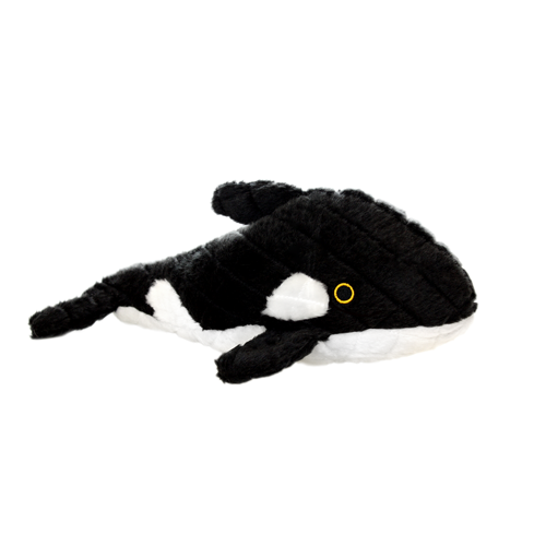 Tuffy Dog Toys - VIP Products - Mighty Ocean Whale, Plush, Squeaky Dog Toy