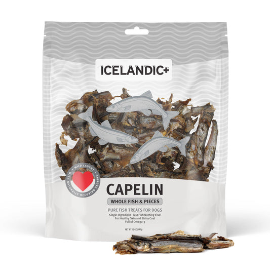 Icelandic+ - Capelin Whole Fish & Pieces Dog Treats