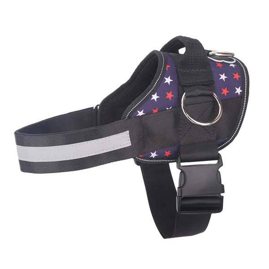 Joyride Harness - Patriotic Blue Joyride Basic Essential Dog Harness 1.0 - XL