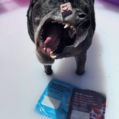 Glacier's Goodies - Goat Milk Dog Treats – Banana & Peanut (7oz)