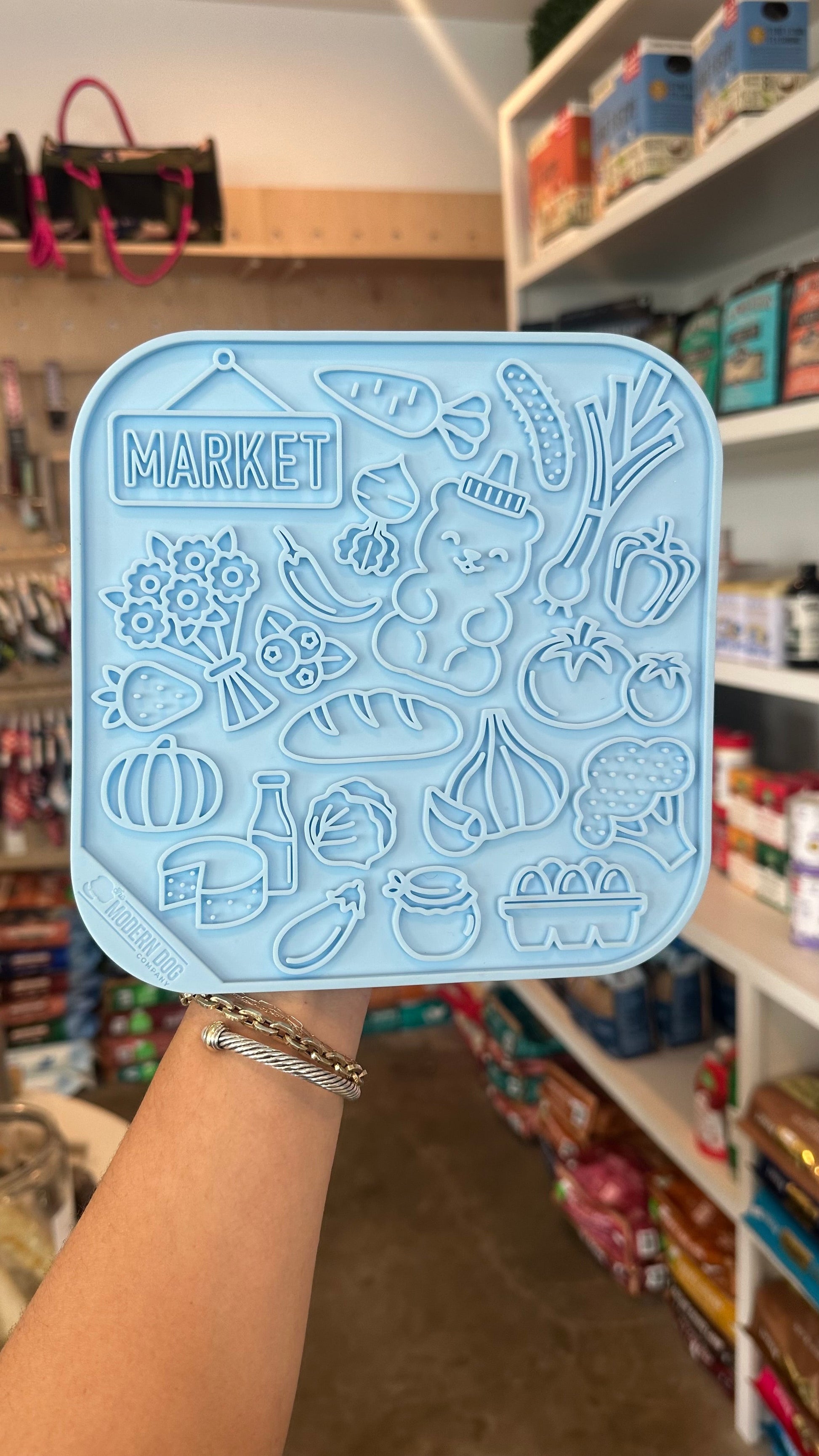 The Modern Dog Co. - Farmer's Market Lick Mat - Doot's Pet LLC Collars For A Cause