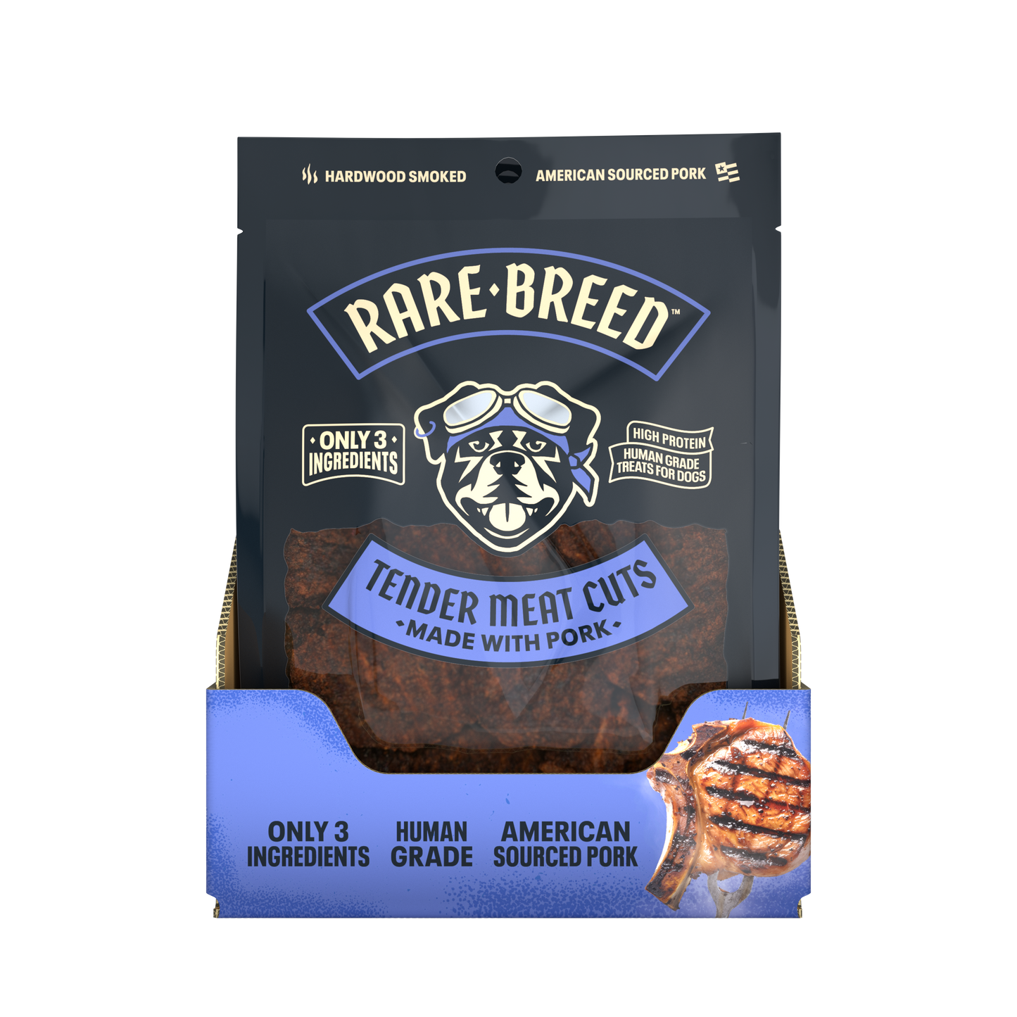 Rare Breed - 1oz Pork Tender Meat Cuts