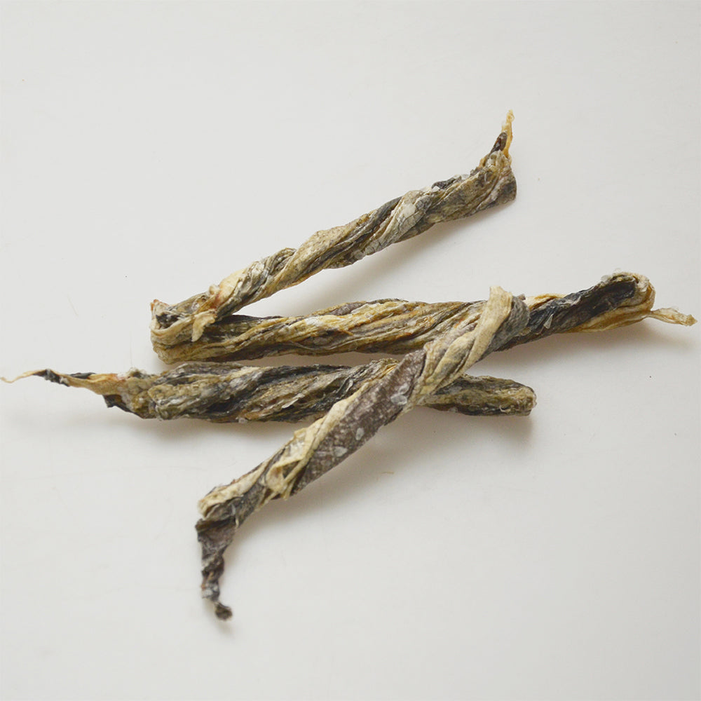 Jack PetPals Seafood Feast Codfish Skin Treat Chews (6oz) - Doot's Pet LLC Collars For A Cause