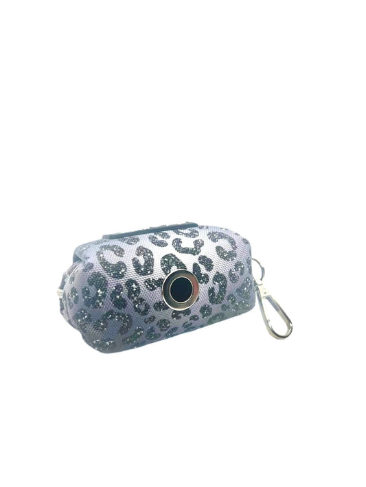 Mina + Pup - YOU'RE SO GLAM SILVER OMBRE DOG POOP BAG HOLD