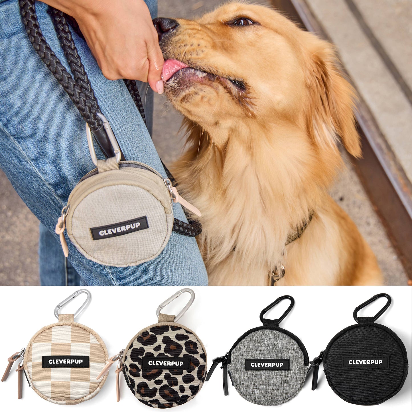Cleverpup - Snackpack Double Insulated Dog Treat Pouch