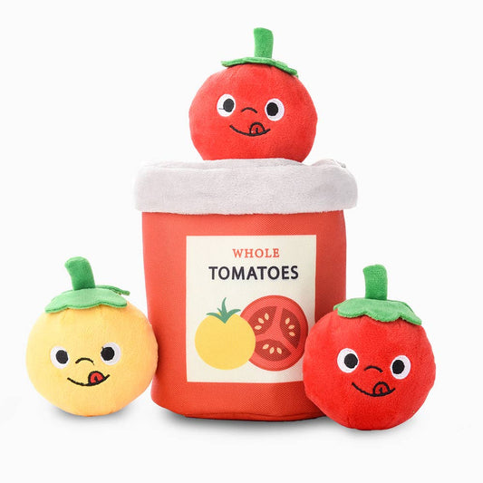 Hugsmart Products Inc - HugSmart Pet - Food Party | Tomato Can - Interactive Toy
