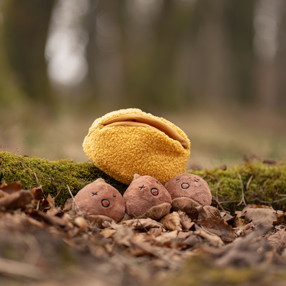 CHEWFFON - CHEWFFON Chestnut Hide & Seek Squeaky Dog Toy