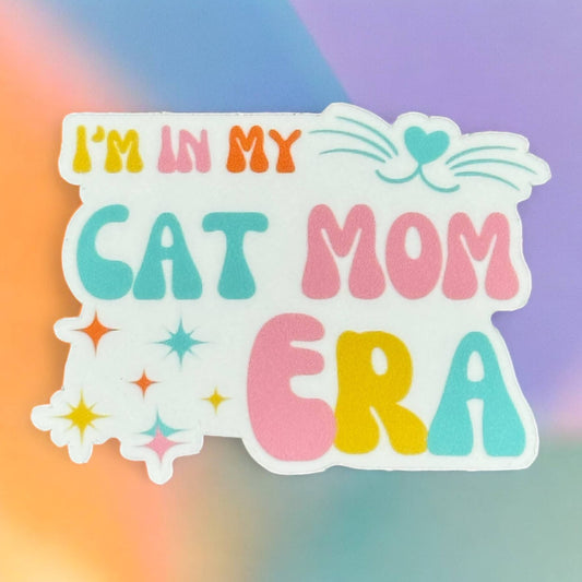 Koira - I'm in my Cat Mom Era Vinyl Sticker