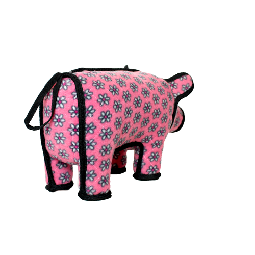Tuffy Dog Toys - VIP Products - Tuffy Barnyard Pig, Tough, Durable Dog Toy - Doot's Pet LLC Collars For A Cause