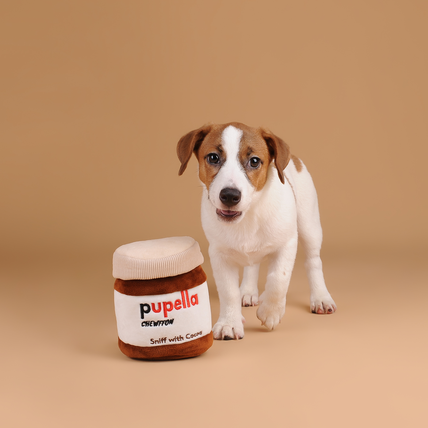 CHEWFFON - CHEWFFON Nutella Jar Interactive Dog Snuffle Puzzle Toy